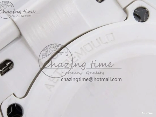 MiroTime 1231 TopPick Daytona AET White Solid Ceramic Case and Bracelet Pink Dial ZF 1:1 Best Edition SH 1650